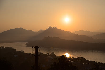 Sonnenuntergang (Luang Prabang, Laos)