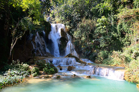 Khuang-Si-Wasserfall (Laos)